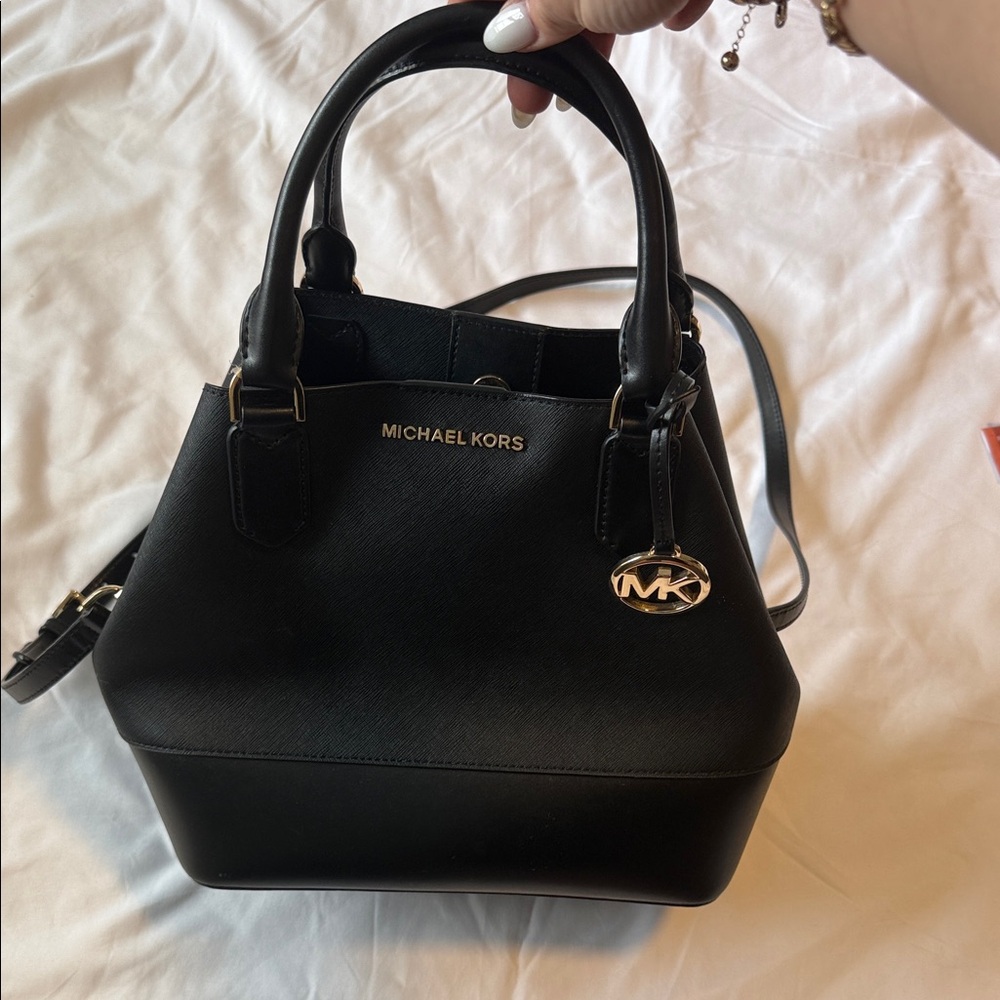 Michael Kors Black Satchel Bag